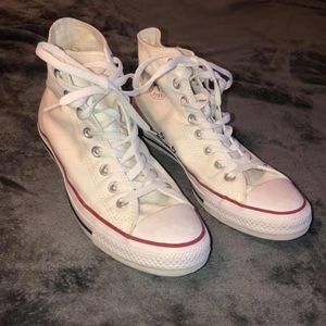 White high top converse